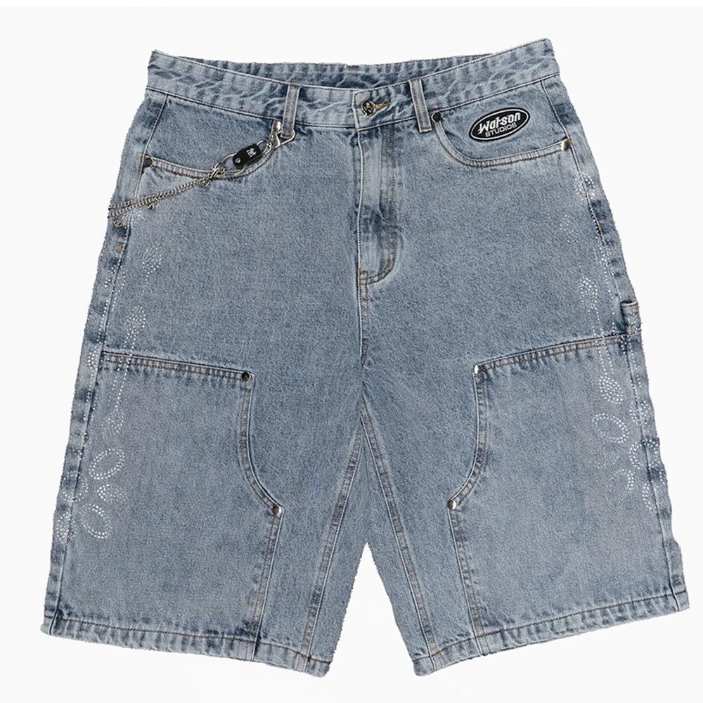 ALLSTAR ELITE - WATSON LIGHT WASH CARPENTER SHORTS